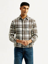 Men'S Plaid Relaxed Fit Shirt