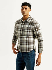 Men'S Plaid Relaxed Fit Shirt