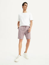 Men'S Mauve Regular Fit Shorts