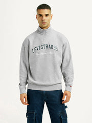 Men'S Brand Logo Regular Fit Sweatshirt