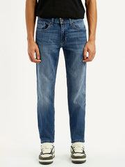 Men'S 511 Blue Slim Fit Mid Rise Jeans - Goyalsons ShopMax