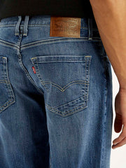 Men'S 511 Blue Slim Fit Mid Rise Jeans - Goyalsons ShopMax