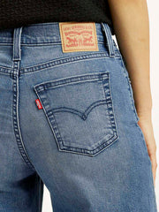 Women'S 728 Dark Blue Flared Fit High Rise Jeans
