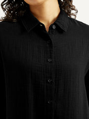 Women'S Solid Slim Fit Shirt