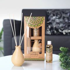 Amogha Lemon Grass Reed Diffuser Set