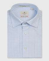 Blackberry Mens Formal Shirt F/S Bp-Lg-Ch-Cosmic Blue - Goyalsons ShopMax