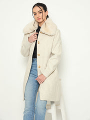 Madame Ladies Western Long Coat M5W20164 001 Beige