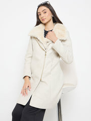 Madame Ladies Western Long Coat M5W20138 1 Off White