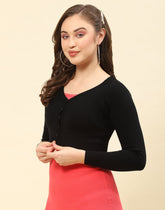 Monte Carlo Ladies Western Woolen Top 1242793Fs 204