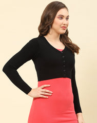 Monte Carlo Ladies Western Woolen Top 1242793Fs 204