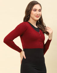 Monte Carlo Ladies Western Woolen Top 1242793Fs 271