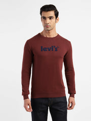 Men'S Brand Logo Crew Neck Sweatshirt