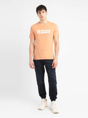 Men'S Brand Logo Slim Fit T-Shirt