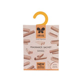 IRIS, Fragrance Sachet, Sandal Cinnamon, Home Fragrances Sachets for Closets/Drawers/Cupboards/Small Spaces, Woody Fragrance, Air Freshener, Size -13.2x5.5x16.5