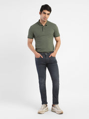 Men'S Geometric Print Polo T-Shirt