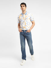 Men'S Tie - Dye Polo T-Shirt