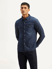 Men'S Solid Slim Fit Shirt