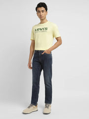 Men'S 511 Blue Slim Fit Mid Rise Jeans