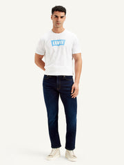Men's 511 Navy Blue Slim Fit Mid Rise Jeans