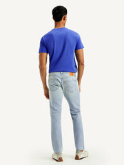 Men'S 511 Light Blue Slim Fit Mid Rise Jeans