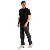 Skechers-Men's T-Shirts & Polos-OVESIZED Flock Branding POLO-TP0060ID-BLK- L