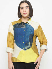 Madame Ladies Western Top F/S M5W18232 001 Beige