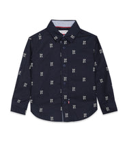 U.S.POLO KIDS BOYS SHIRT H/S UKSHT0383