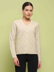 Madame Ladies Western Cardigan M4W70082 001 Beige