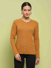 Madame Ladies Western Cardigan M4W70062 048 Mustard