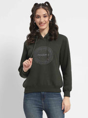 Madame Ladies Western Sweat Shirt M4W22470 29 Olive
