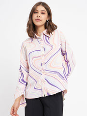Madame Ladies Western Shirt F/S M3S18216 1 Off White