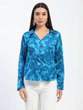 Madame Ladies Western Top F/S M4W18650 003 Blue