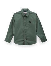 U.S.POLO KIDS BOYS SHIRT F/S UKSHT0667