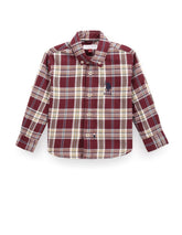 U.S.POLO KIDS BOYS SHIRT F/S UKSHT1010