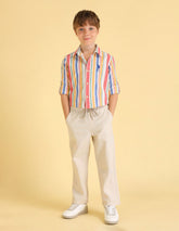 U.S.POLO KIDS BOYS SHIRT H/S UKSHT1463