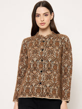 Madame Ladies Western Cardigan M5W70048 004 Brown