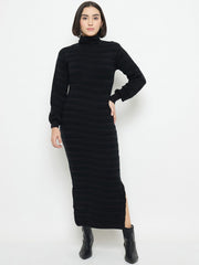 Madame Ladies Western Woolen Dress M5W17711 002 Black