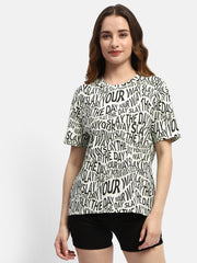 Madame Ladies Western Top H/S M4S11248 040 White