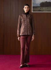 LAKSHITA LADIES WESTERN JACKET F0502 13 BROWN