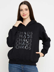 Madame Ladies Western Sweat Shirt M5W22432 002 Black