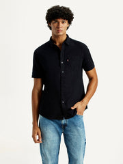 Men'S Solid Regular Fit Oxford Shirt