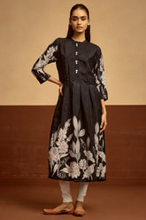 Sabhyata Ladies Western Kurti Gown 251Gi24097 Black