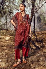 Sabhyata Ladies Western Kurti 2Pcs Set 251Llk2501 Rust