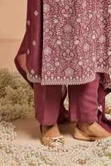 Sabhyata Ladies Western Kurti 3Pcs Set 251Nkc872B Pink