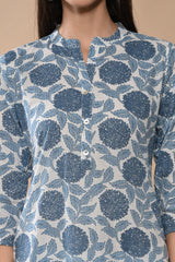 Sabhyata Ladies Western Kurti 1Pcs 251Pc2501 White