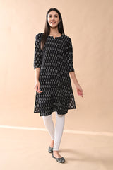 Sabhyata Ladies Western Kurti 1Pcs 251Prnsj2425 Black