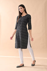 Sabhyata Ladies Western Kurti 1Pcs 251Prnsj2425 Black