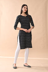 Sabhyata Ladies Western Kurti 1Pcs 251Prnsj2425 Black