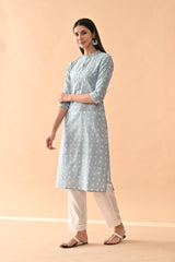 Sabhyata Ladies Western Kurti 1Pcs 251Sep2502 Blue