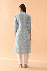 Sabhyata Ladies Western Kurti 1Pcs 251Sep2502 Blue